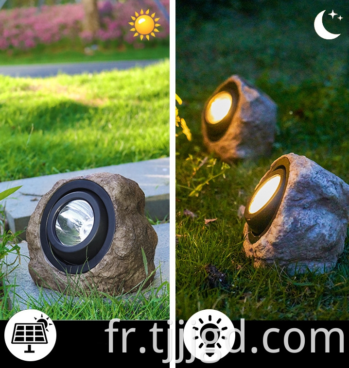 Resin Simulated Stone Lamp